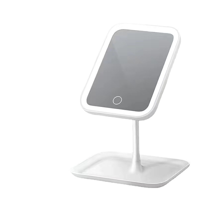 Petit miroir de maquillage LED