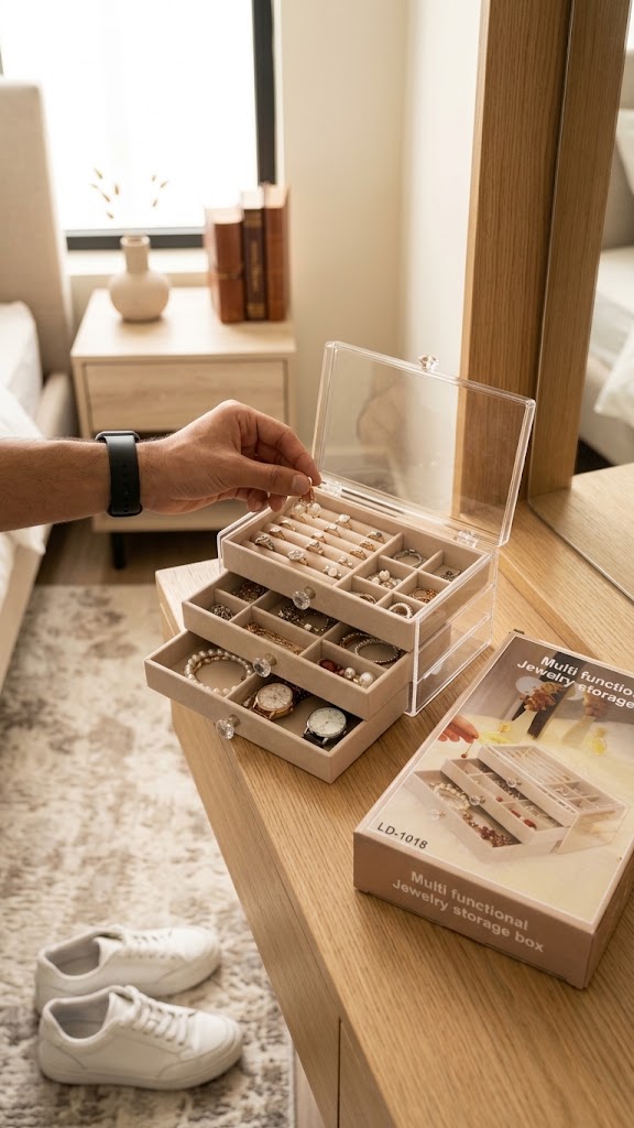 La boîte à bijoux multifonctionnelle