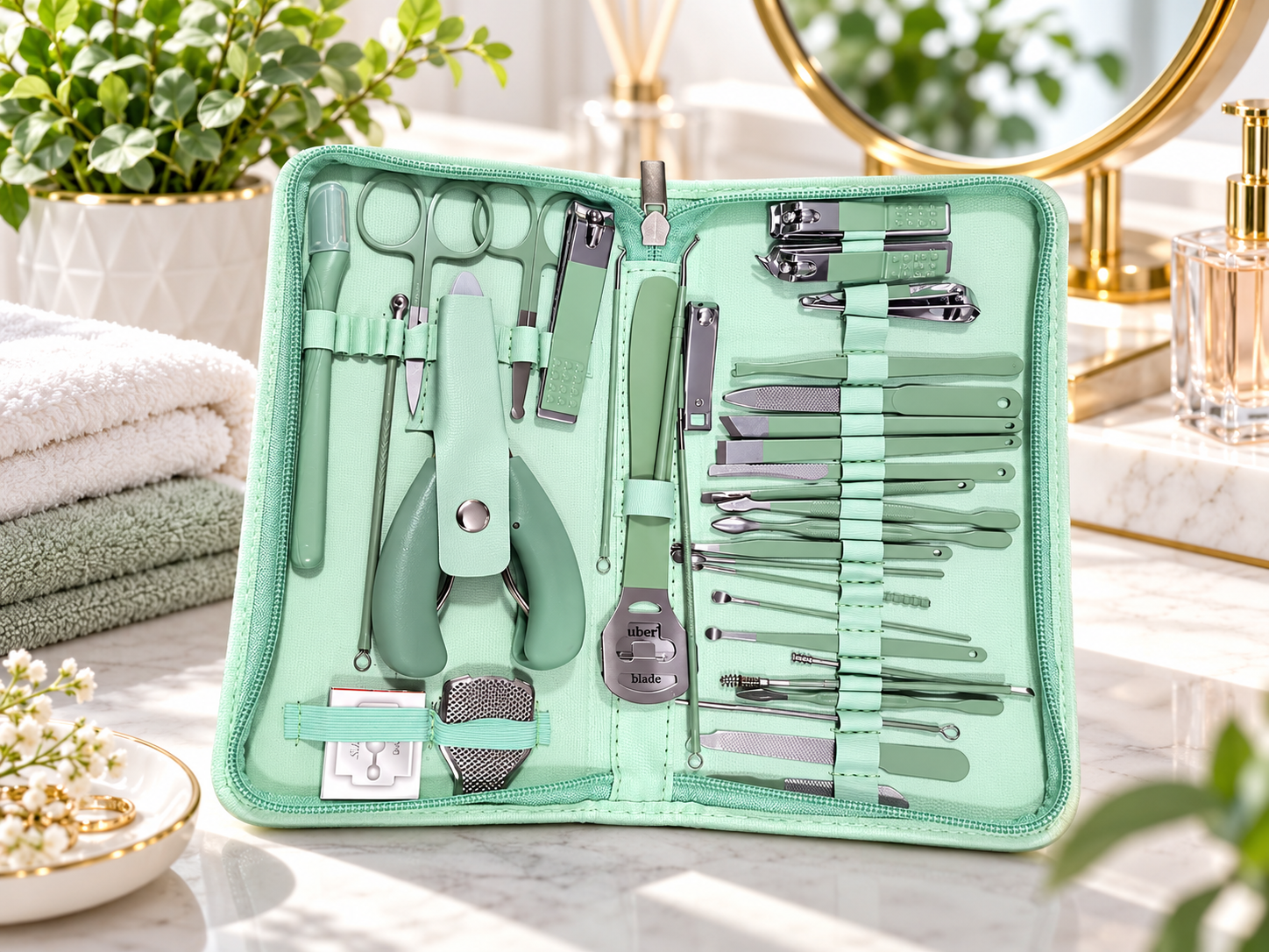 Kit de Manucure et Pédicure Professionnel