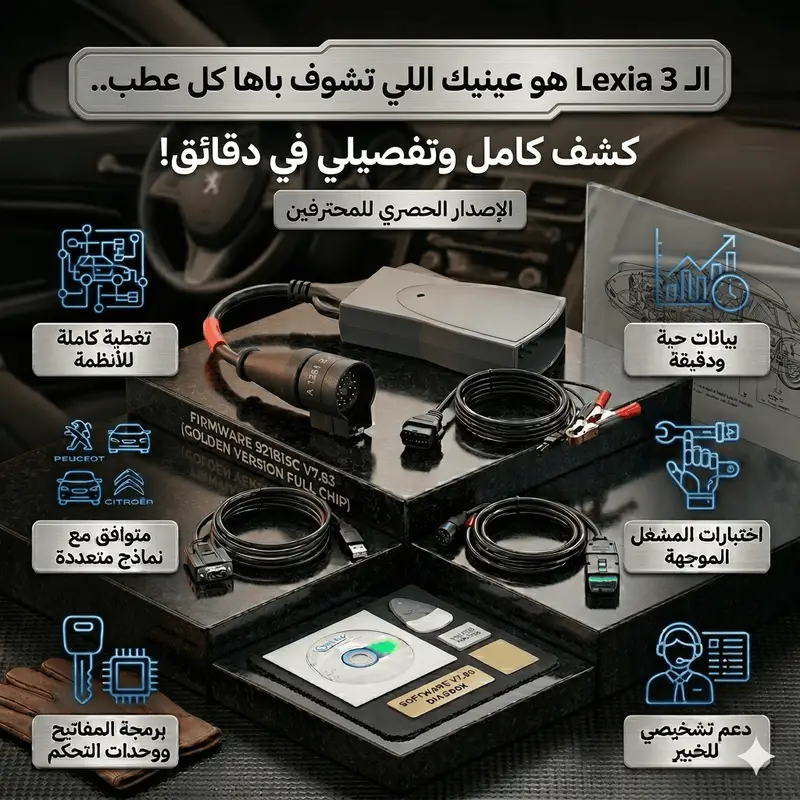 Lexia 3 PP2000 Diagbox V7.83 – Outil de Diagnostic Automobile pour Peugeot & Citroën