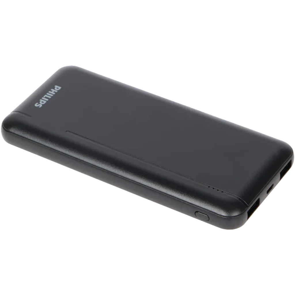 Philips Powerbank 10 000 mAh – Batterie Externe Portable – Charge Rapide USB