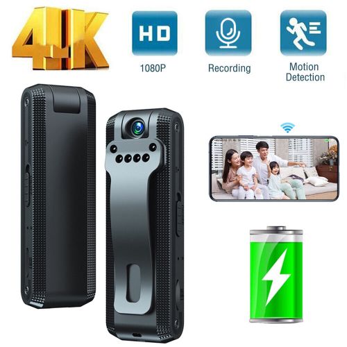 Mini caméra portable HD 1080P, vision nocturne, enregistreur vidéo, enregistreur audio, détection de mouvement