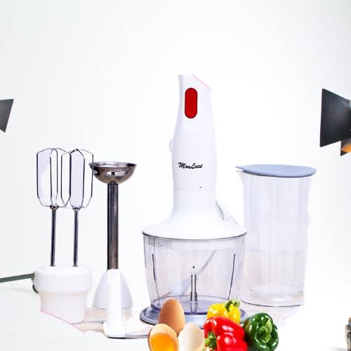 Mon-luxe 4 en 1 Mixeur en acier inoxydable