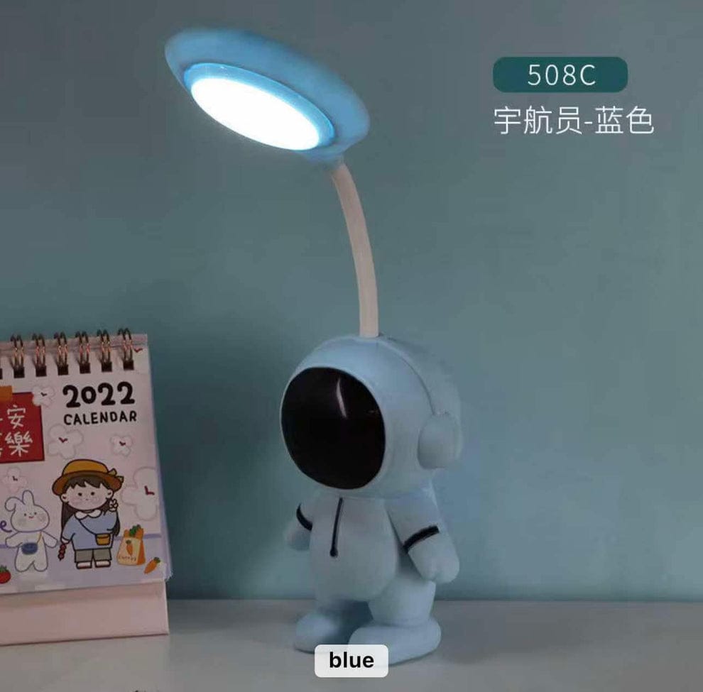 Lampe de Bureau Rechargeable LED Astronaute – Flexible & Portable