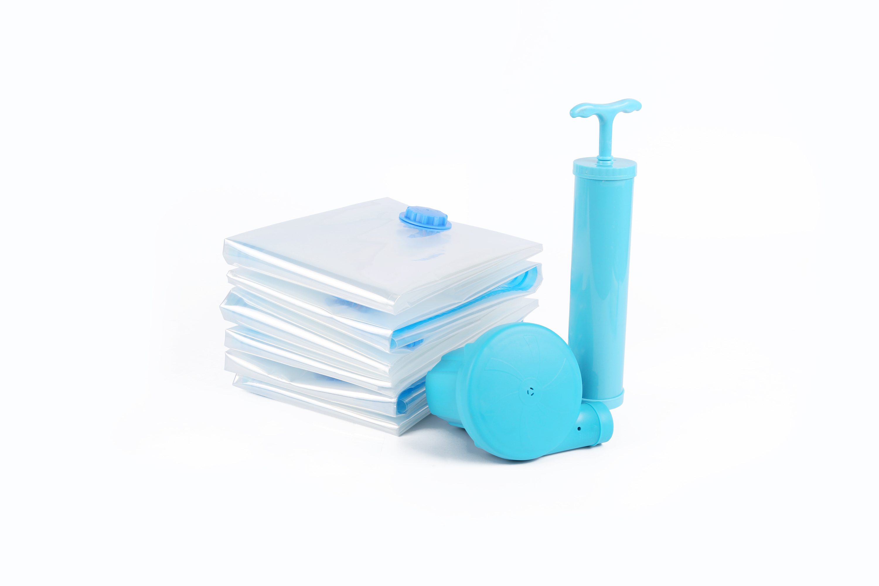 Sac de rangement pliable sous vide en matériau écologique