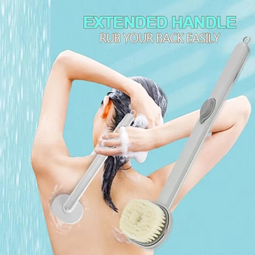 Brosse de Bain Détachable avec Longue Poignée