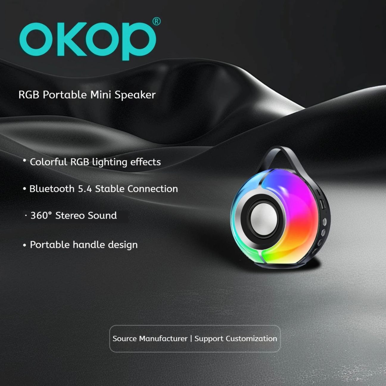 L'OKOP KP-822 est une enceinte Bluetooth