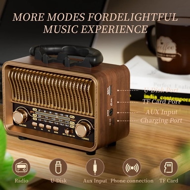 radio portable multifonction R-158BT
