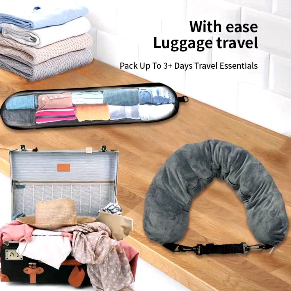 Oreiller de voyage DreamShore pour bagages supplémentaires