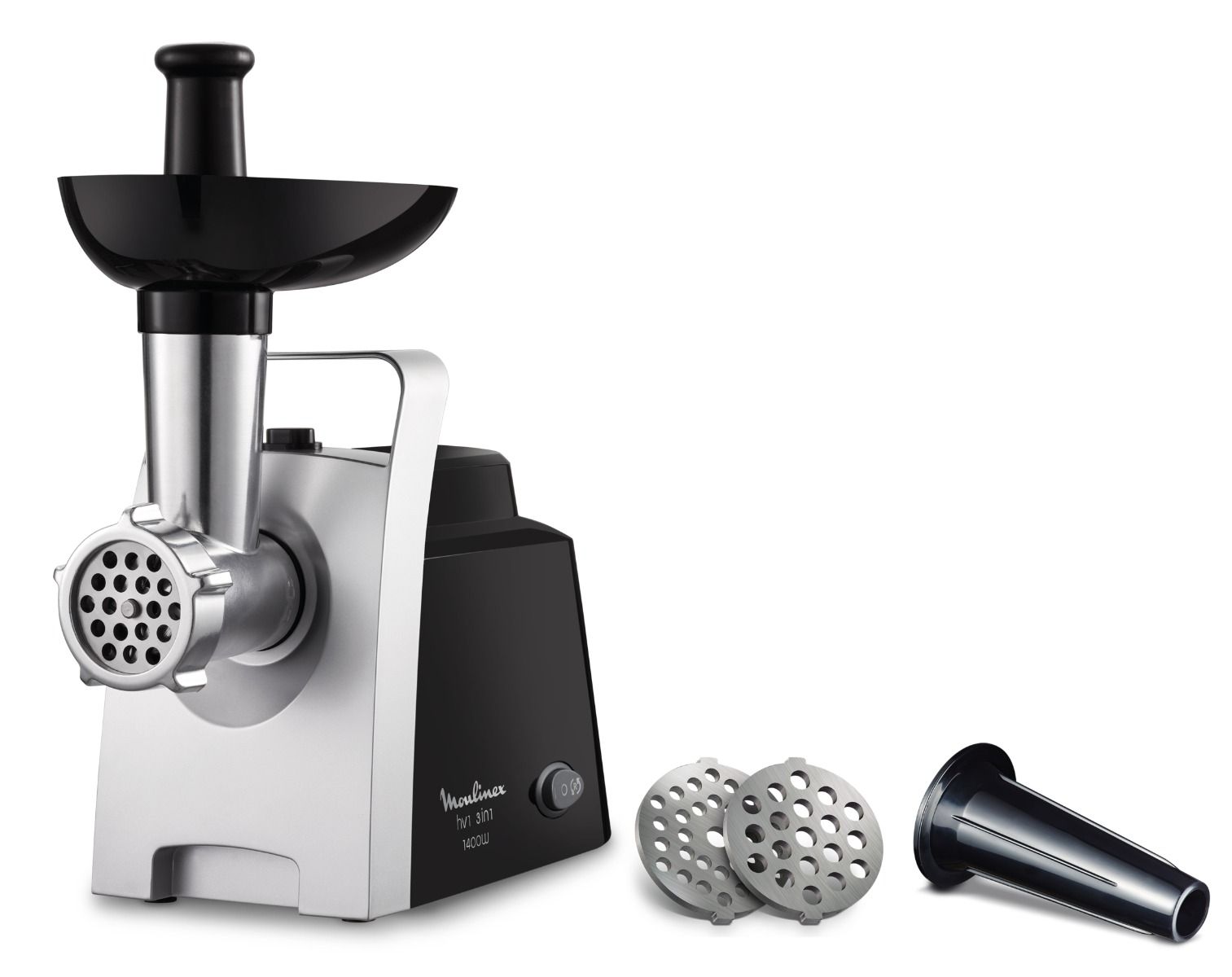 Hachoir À Viande HV1-1400W Noir/Argent