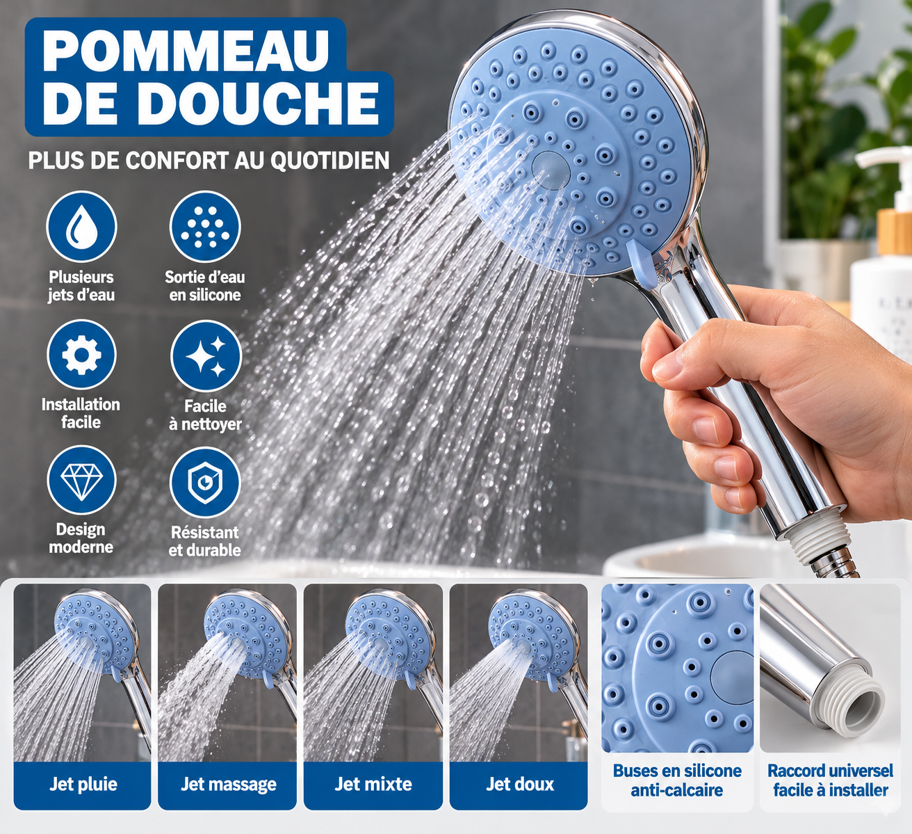 Pommeau de douche