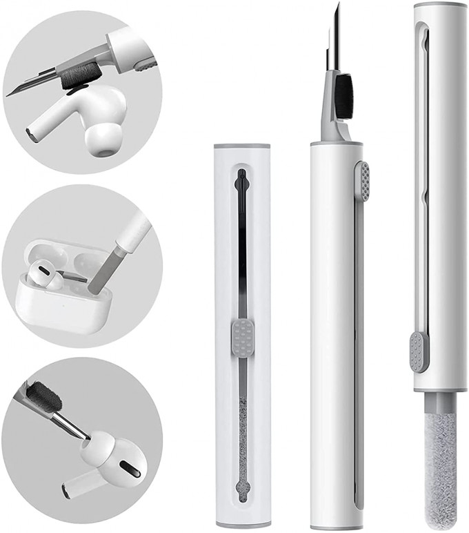 Stylo multifonctions de nettoyage pour écouteurs