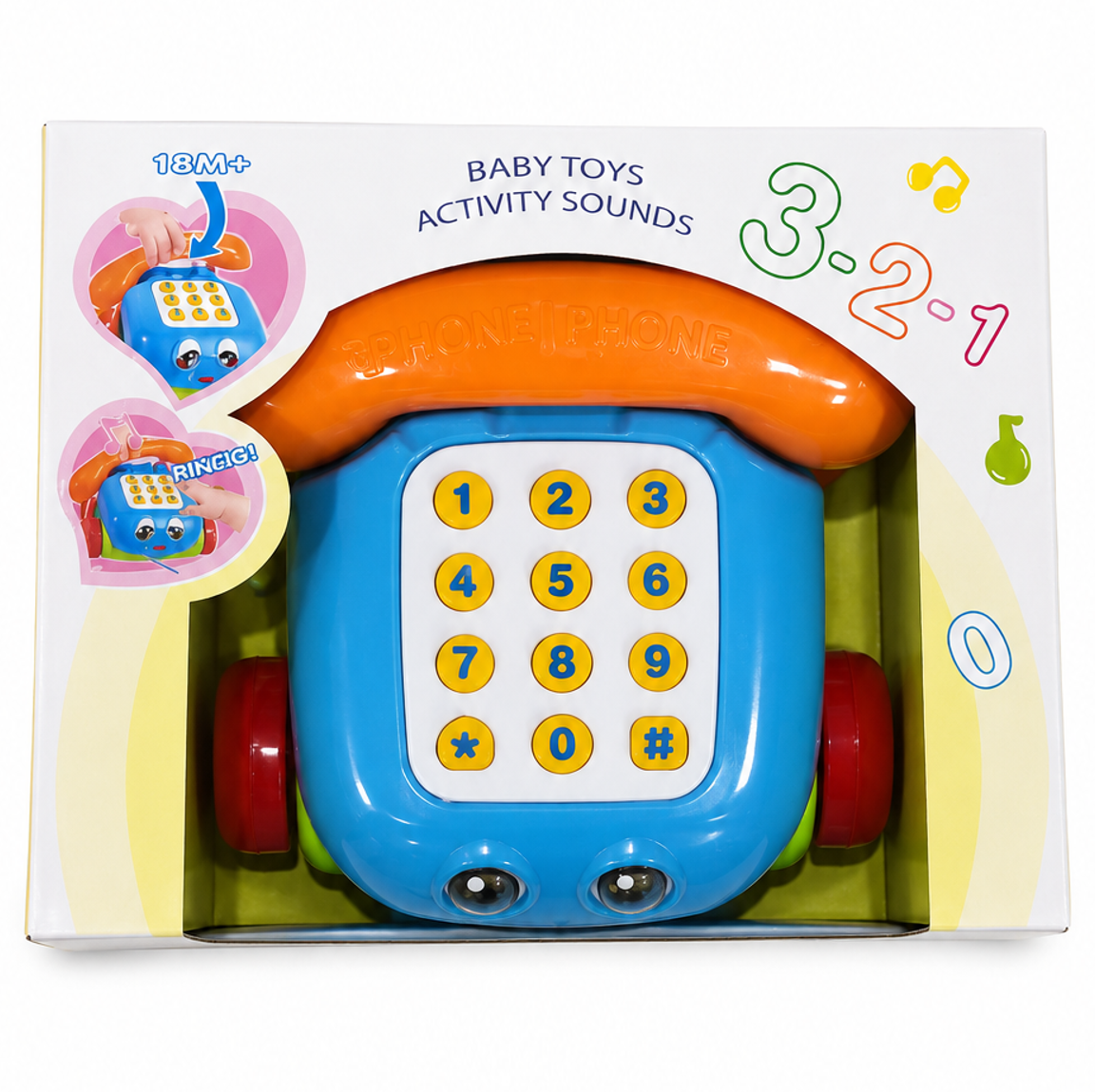 Téléphone d’activité musical pour bébé