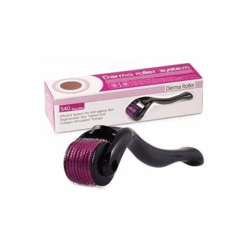 Derma Roller 540 Aiguilles – Soin Microneedling Anti-Âge