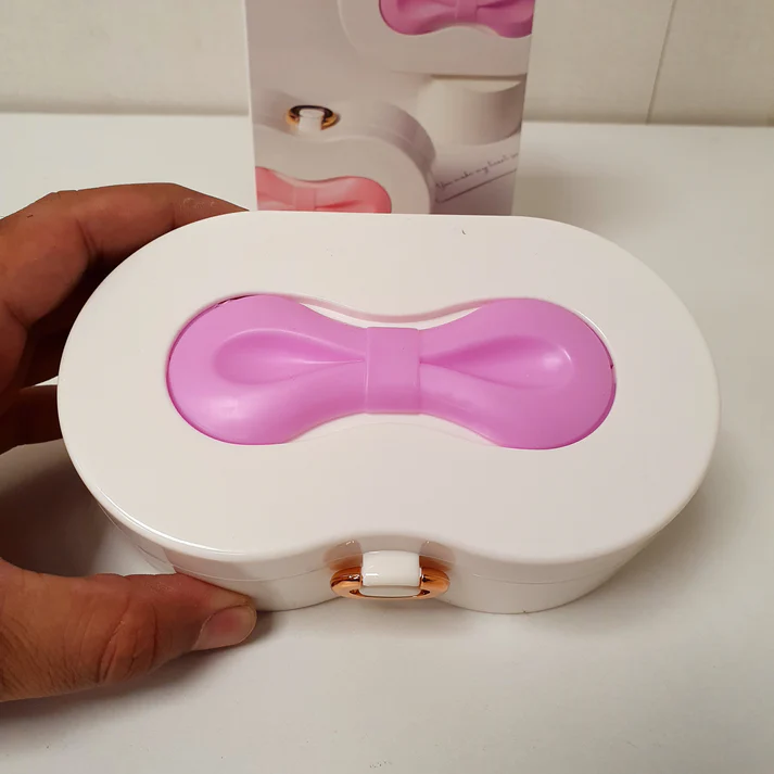 Boîte à bijoux en plastique