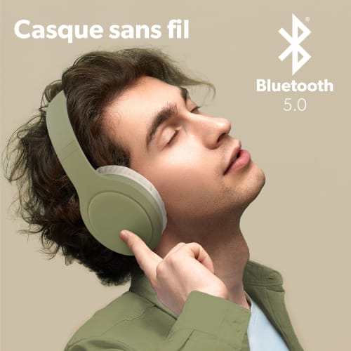 Casque Bluetooth Circum-Aural TONALITY – Sans Fil Bluetooth 5.0