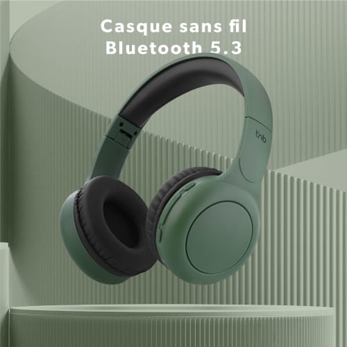 Casque Bluetooth Supra-Aural TONALITY – Sans Fil Bluetooth 5.3