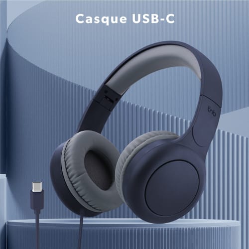 Casque Filaire Supra-Aural TONALITY USB-C – Audio Immersif