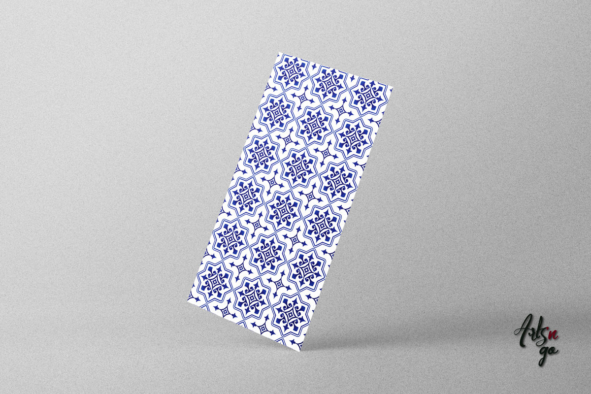 Carreaux de ciment autocollant tradition
