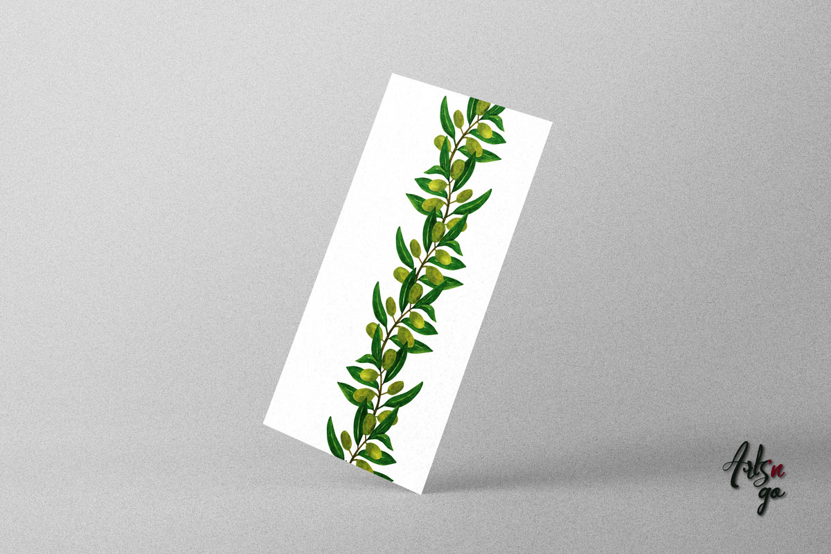 Carreaux de ciment autocollant Olive