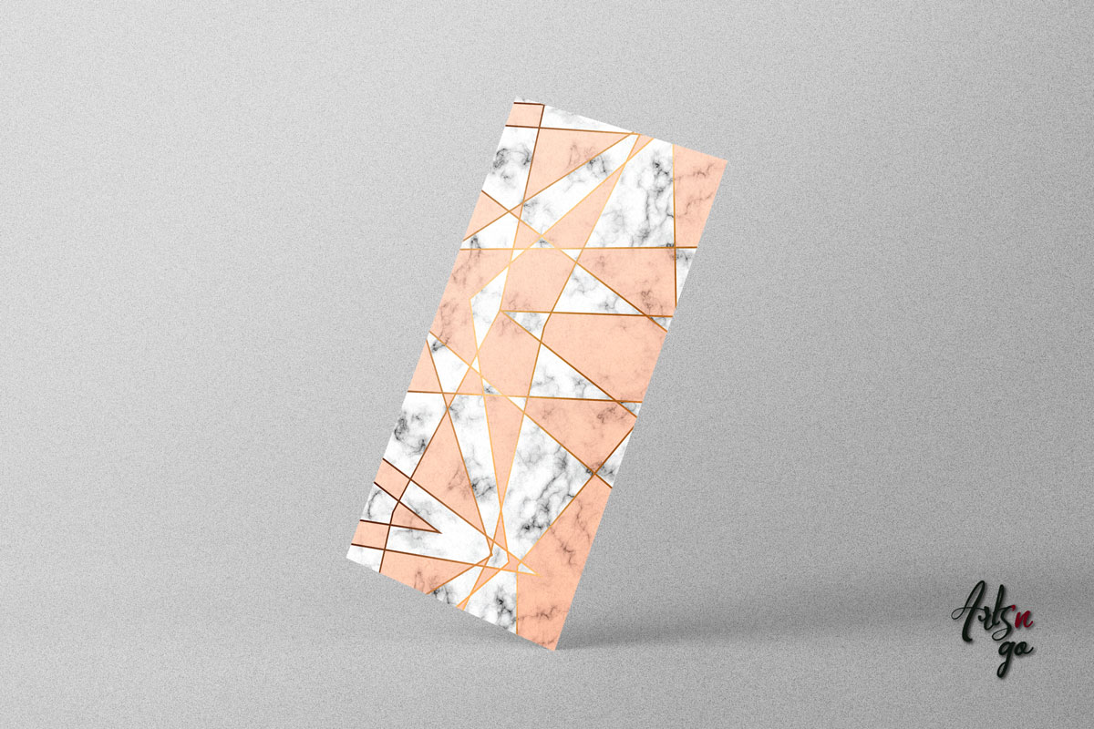 Carreaux de ciment autocollant Effet Marbre