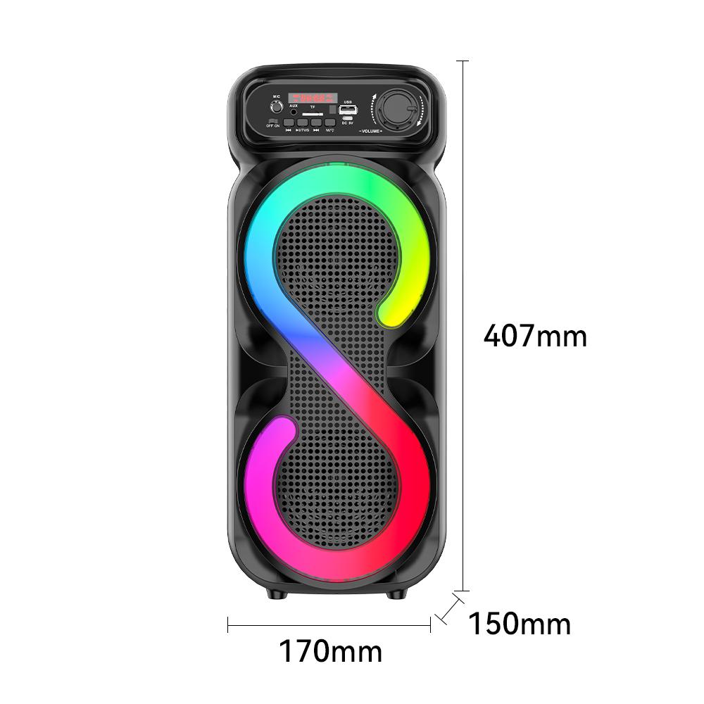 Enceinte Stéréo Portable Bluetooth Personnalisée Rechargeable Mini Sans Fil