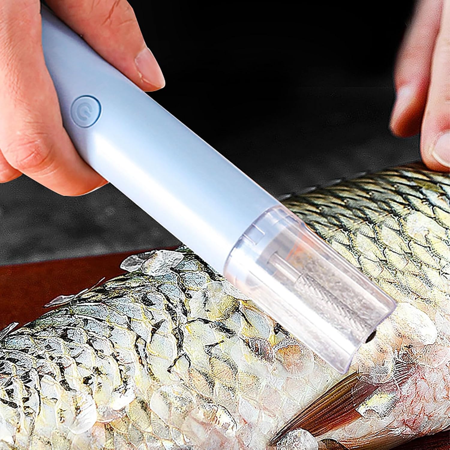 Extracteur d'écailles de poisson électrique