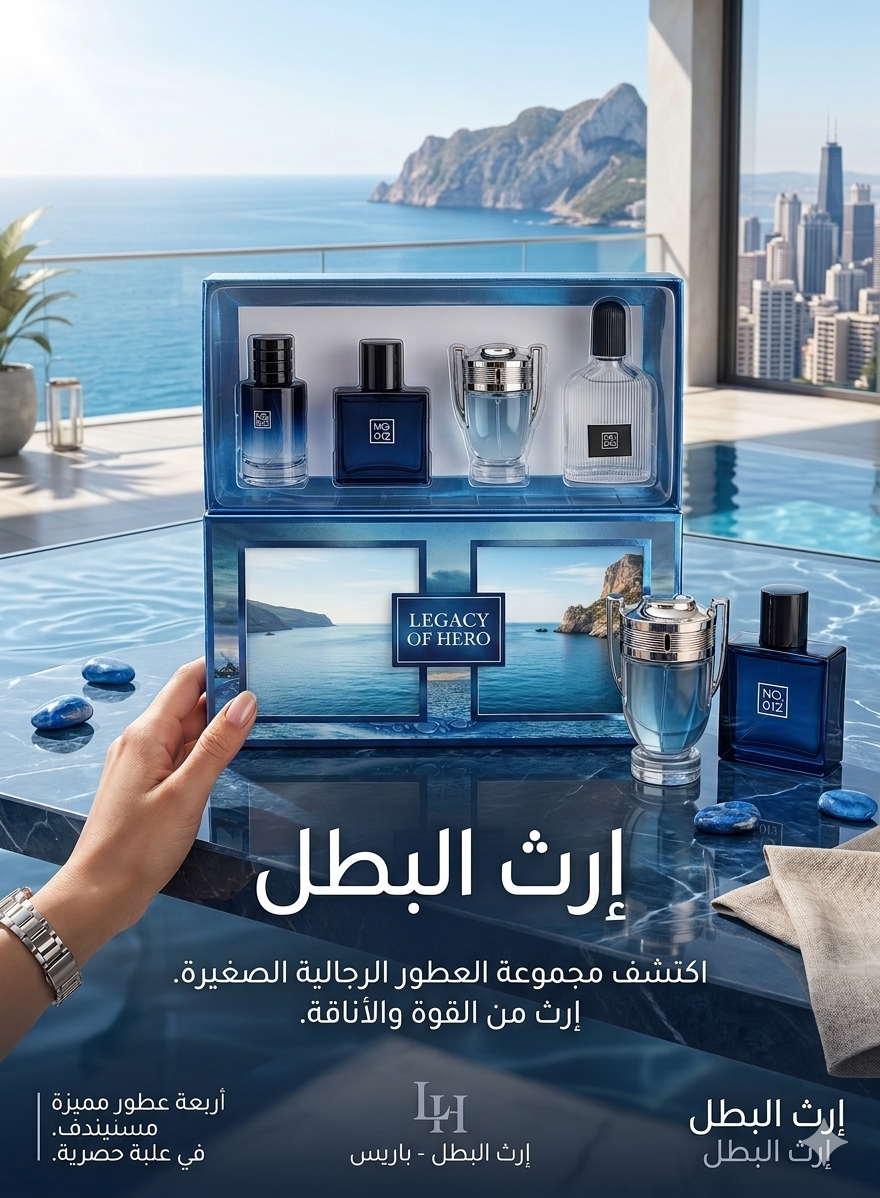مجموعة عطور "إرث البطل" (Legacy of Hero) للرجال