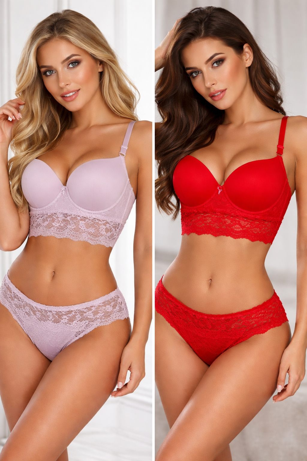 Ensemble Lingerie Victoria – Élégance & Dentelle Raffinée