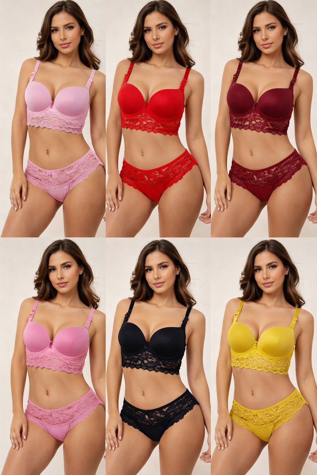 Ensemble Lingerie Victoria – Élégance & Dentelle Raffinée