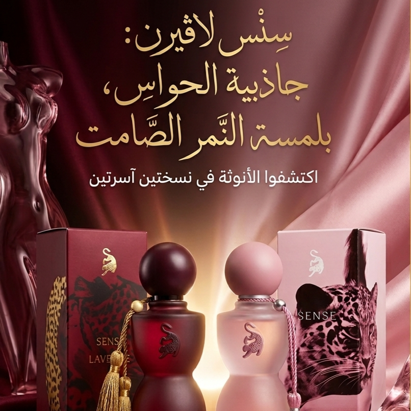 Rouge et rose)Sense by Laverne Eau de Parfum )80ml