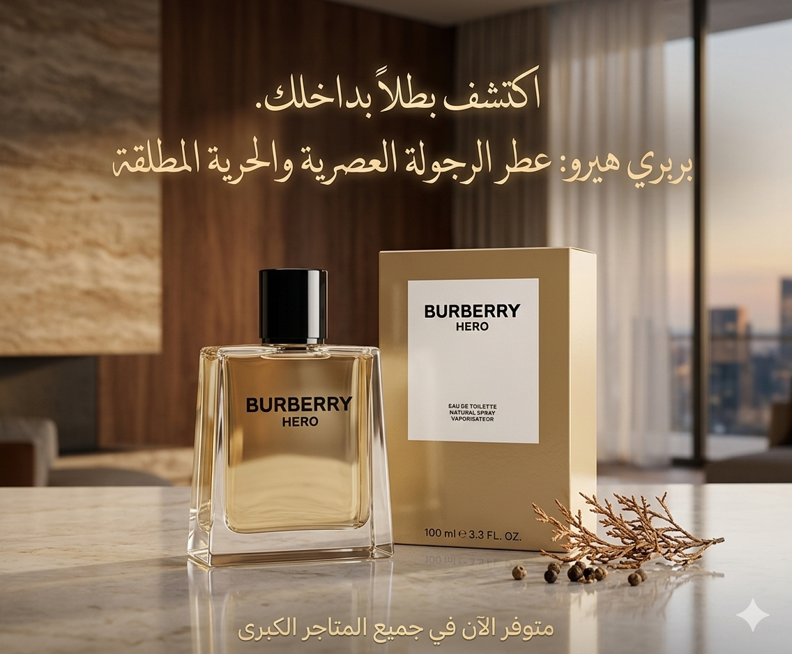 بربري هيرو 100مل للرجال eau de toilette