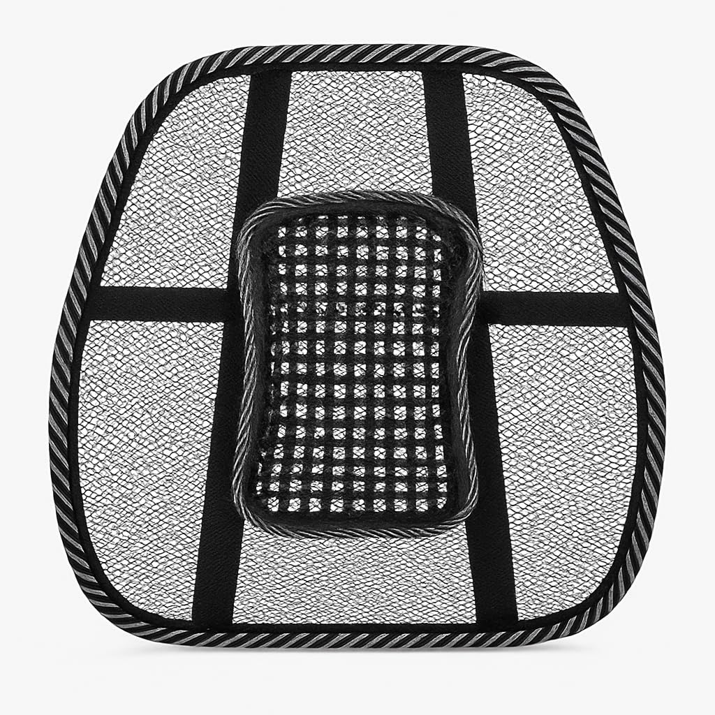 Coussin Support Dorsal Ergonomique en Maille Respirante pour Siège Auto