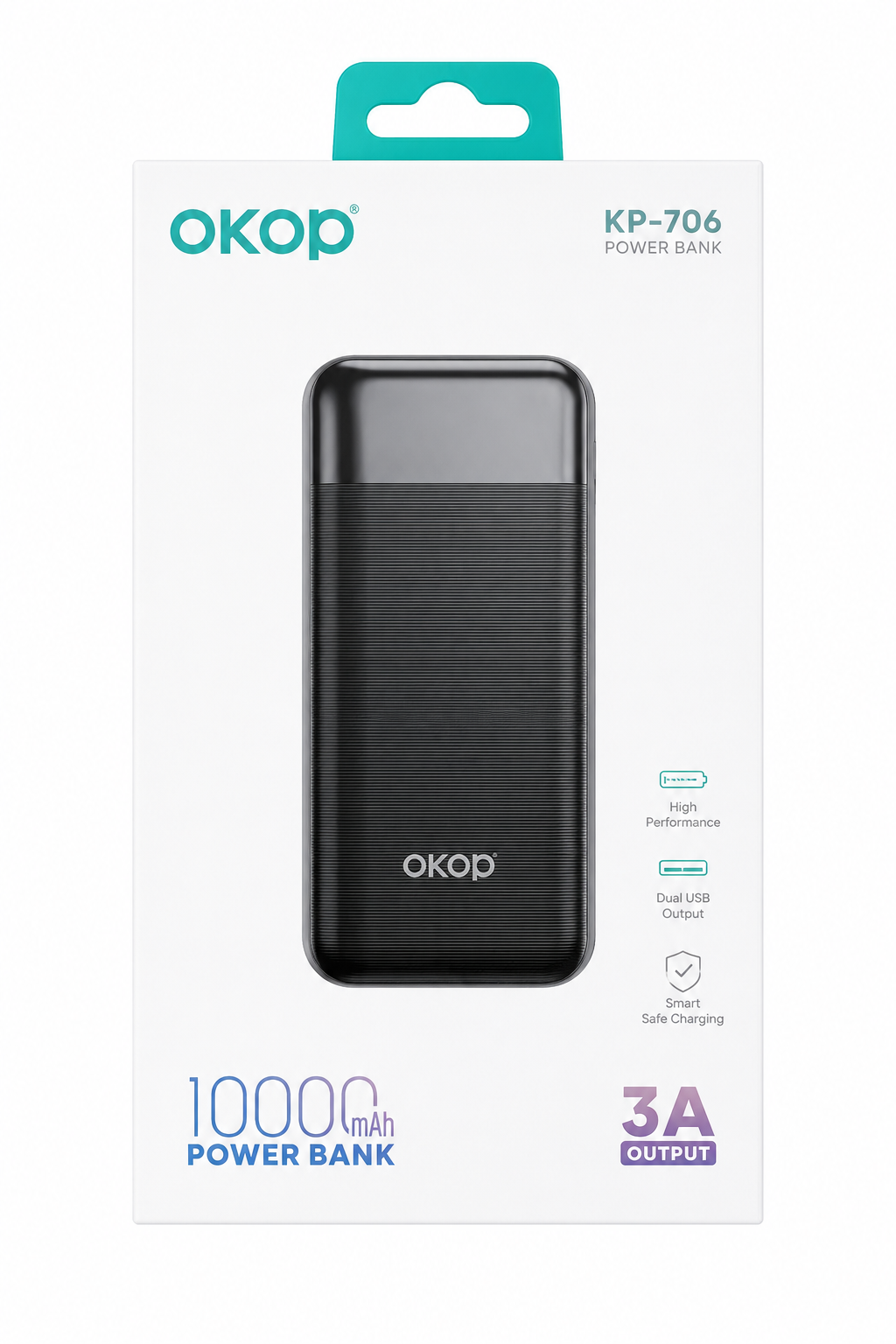 La OKOP KP-706 Power Bank 10000