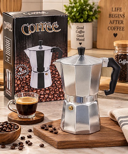 Cafetière italienne Moka 9 tasses