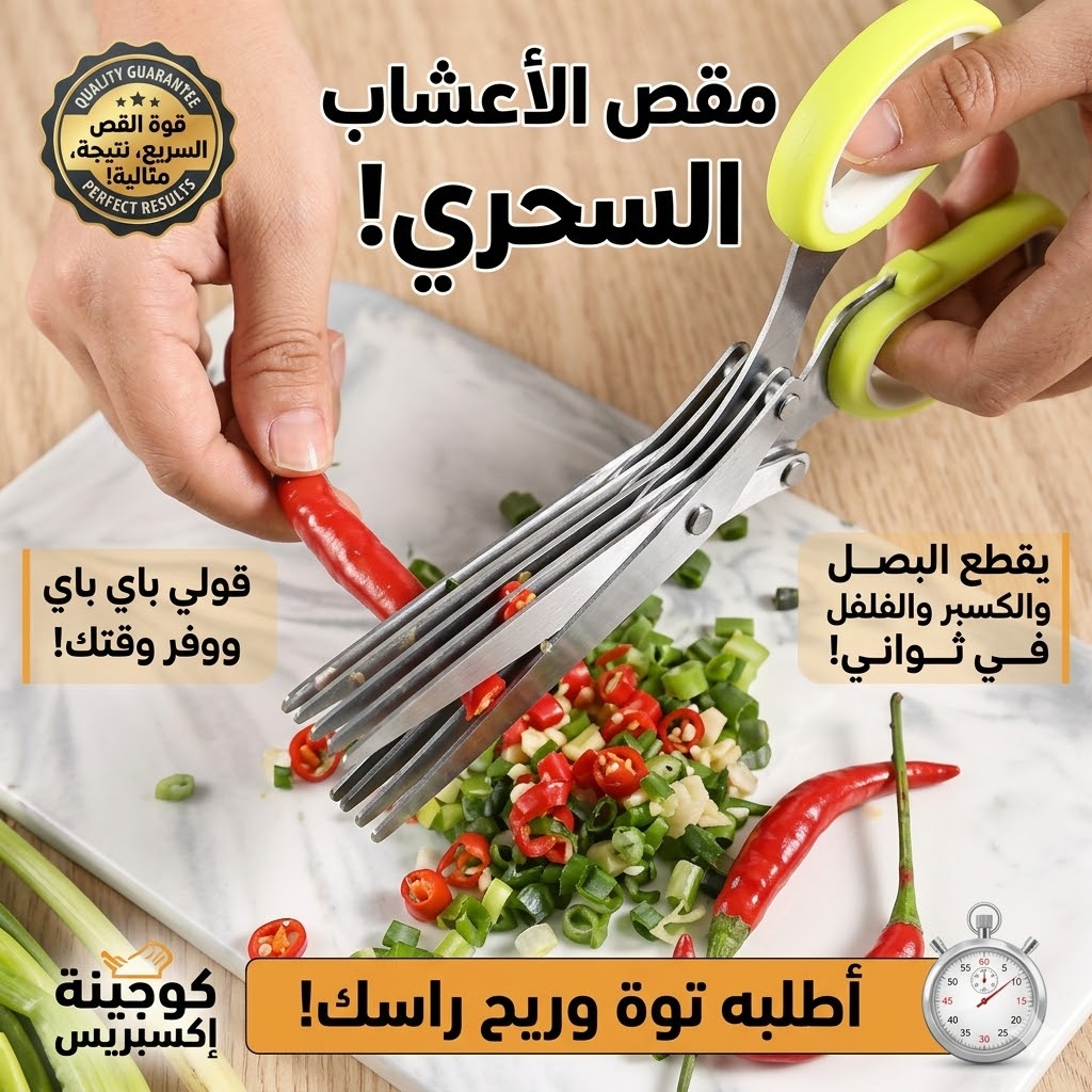 Muti-Layers Kitchen Scissors Onion Scissors Stainless Steel Vegetable