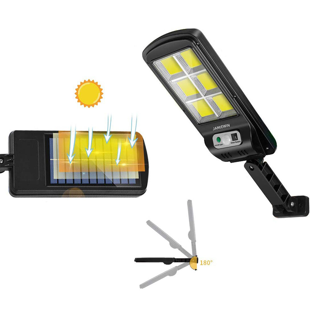 COB Bright Solar Sensor Light BK-818-6