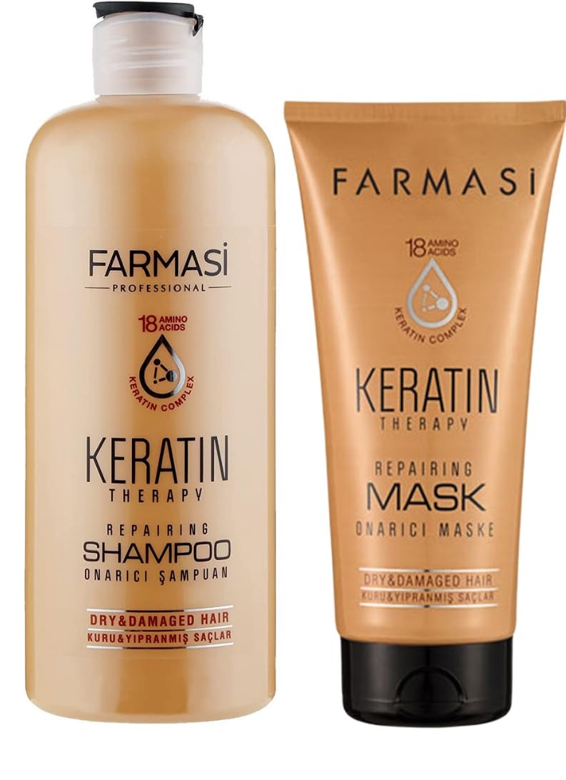 shampooing réparateur et masque réparateur