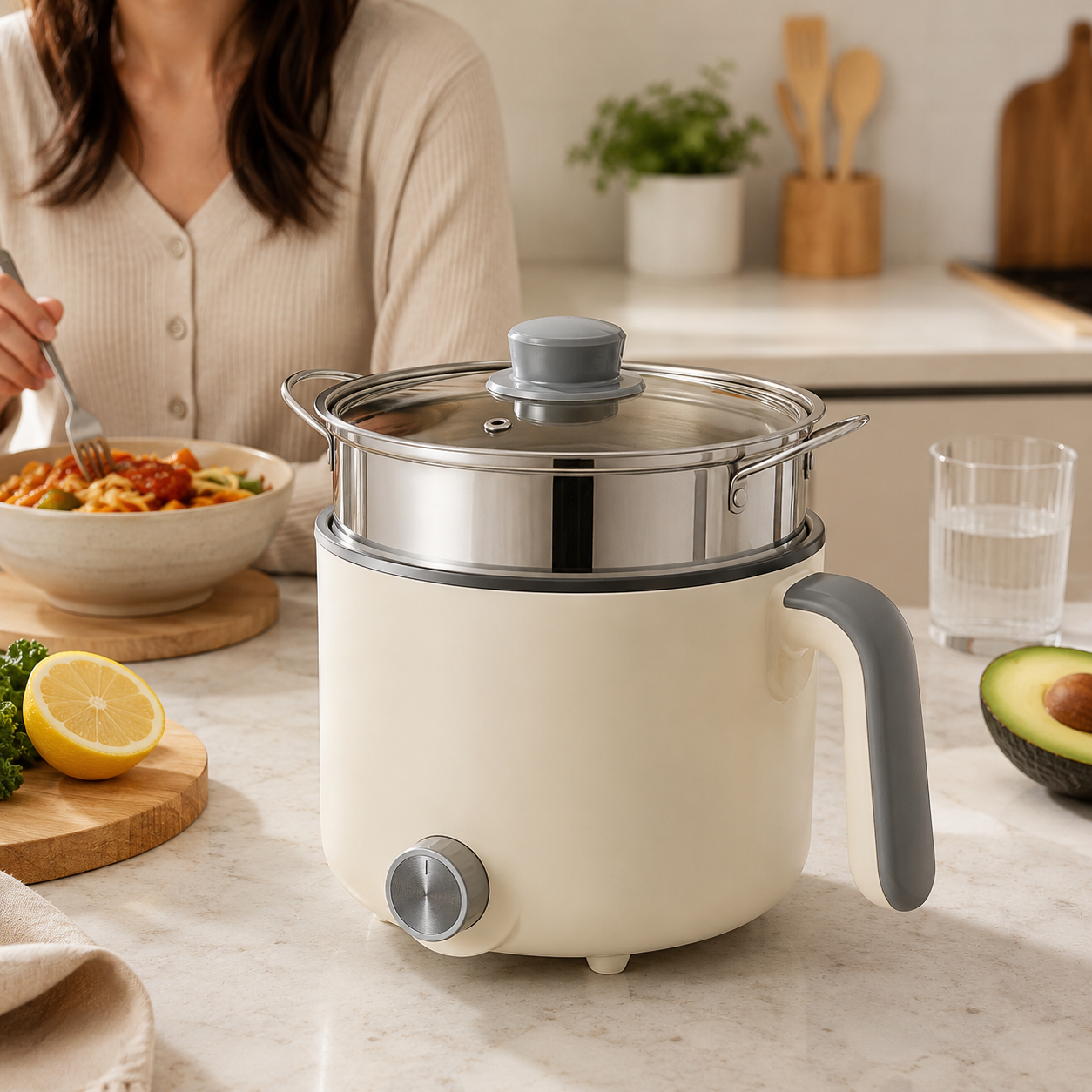 Marmite Électrique Multifonction1.5 L