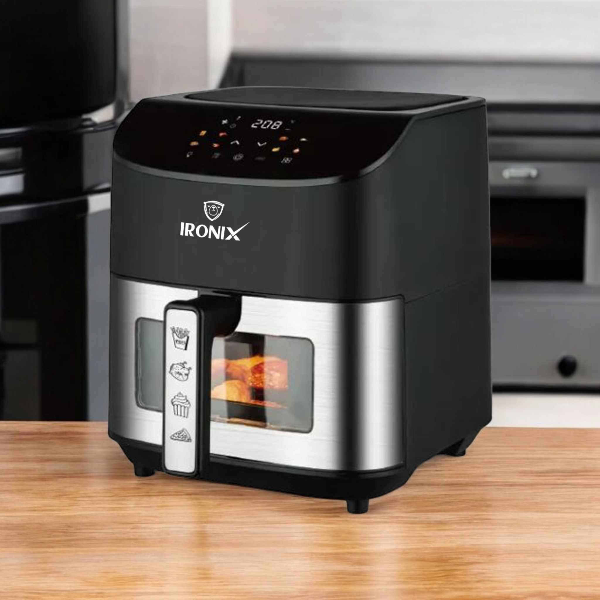 Friteuse à Air Ironix 6L WMN55-3 - Technologie de Circulation d'Air à 360°