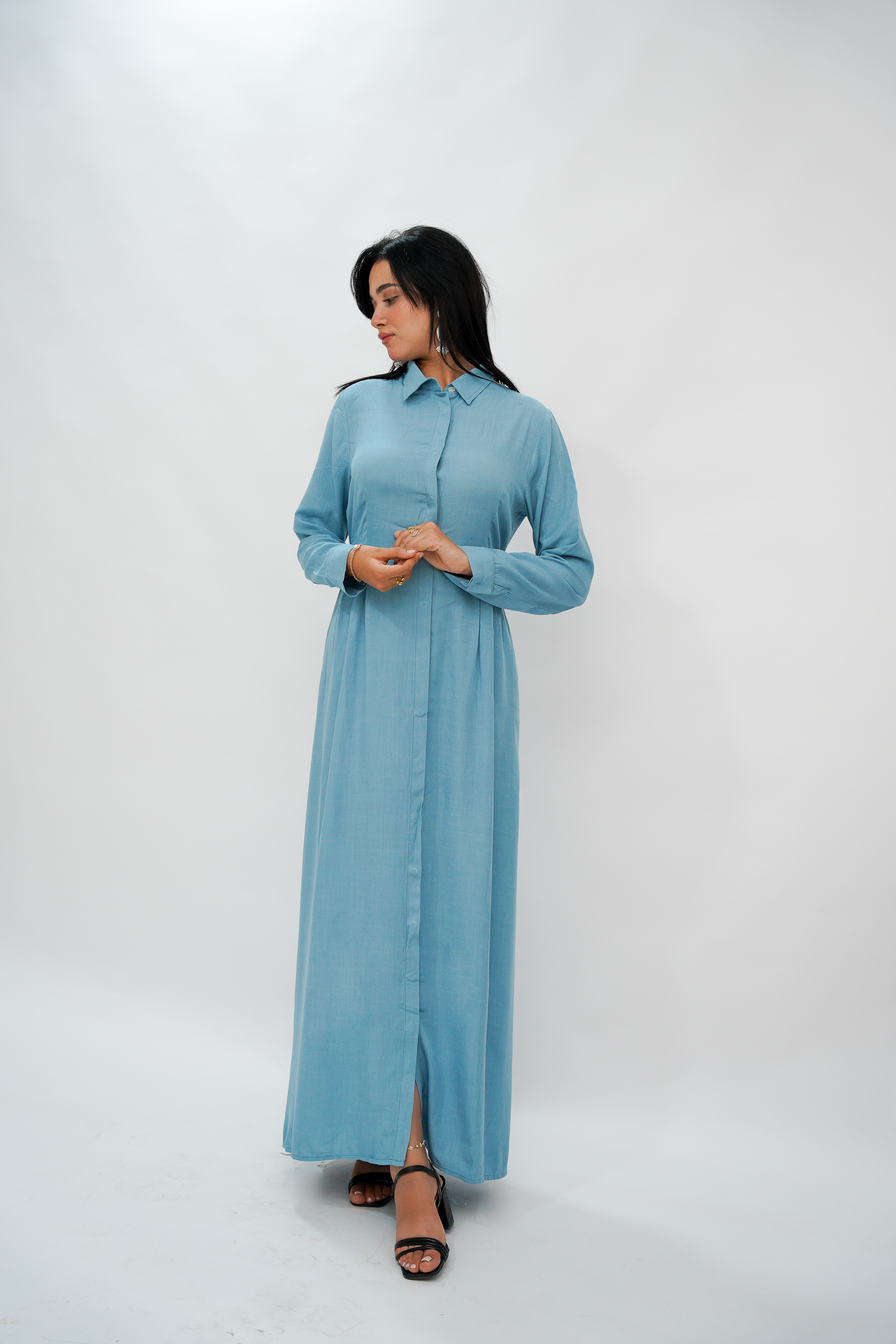Robe pour Femme Voilée