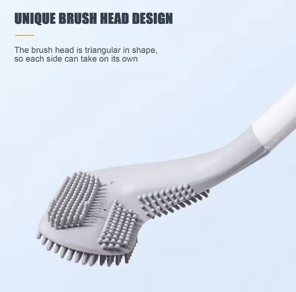 Brosse de Toilette Sans Clous pour Salle de Bain