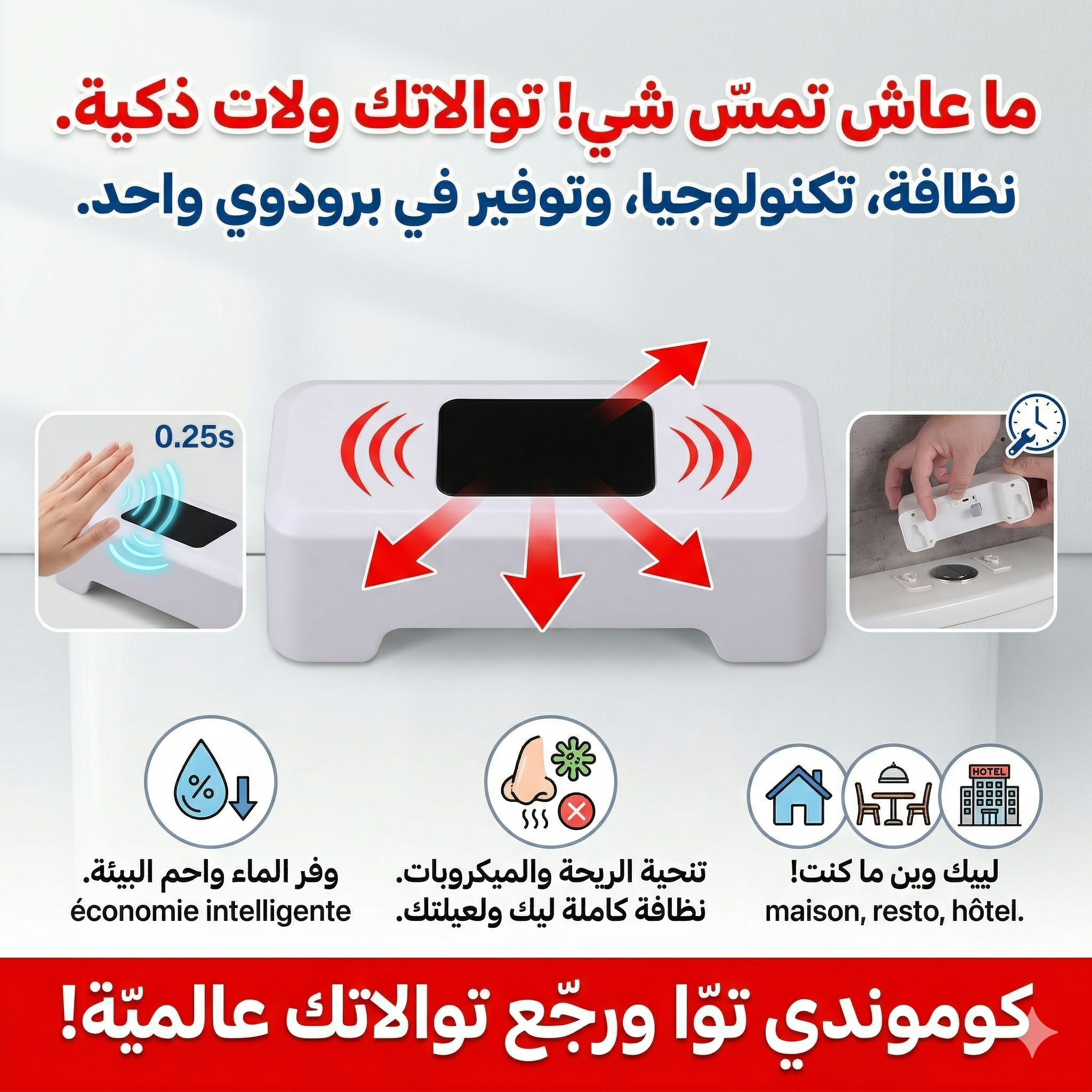 Automatic Toilet Flusher