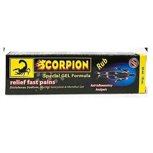 gel scorpion 30ml
