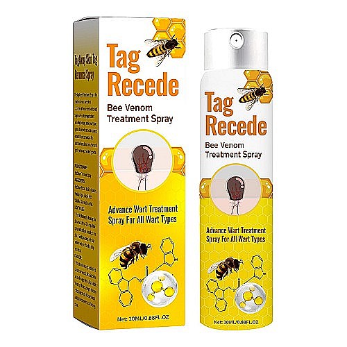 Tag recede spray