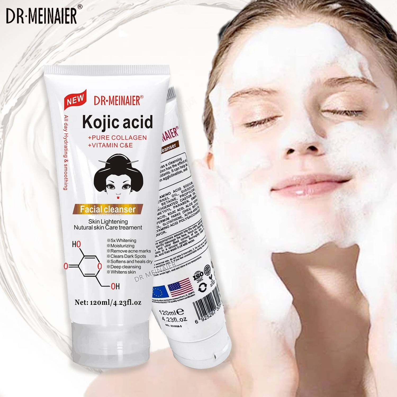 Gel Éclaircissant Anti-Taches Kojic Acid & Extrait de Papaye 2 Gel eclaircissant Kojic Acid Tunisie - Vue 1