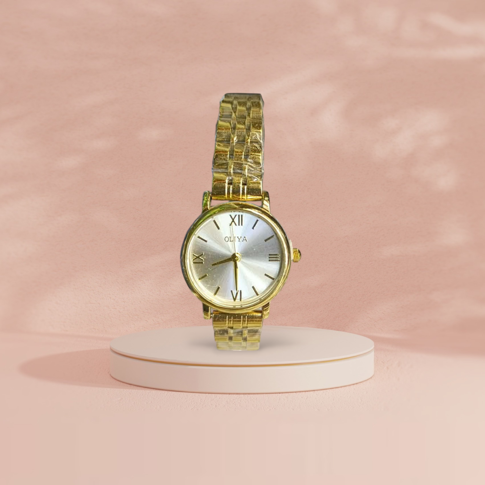 Montre oliya doré