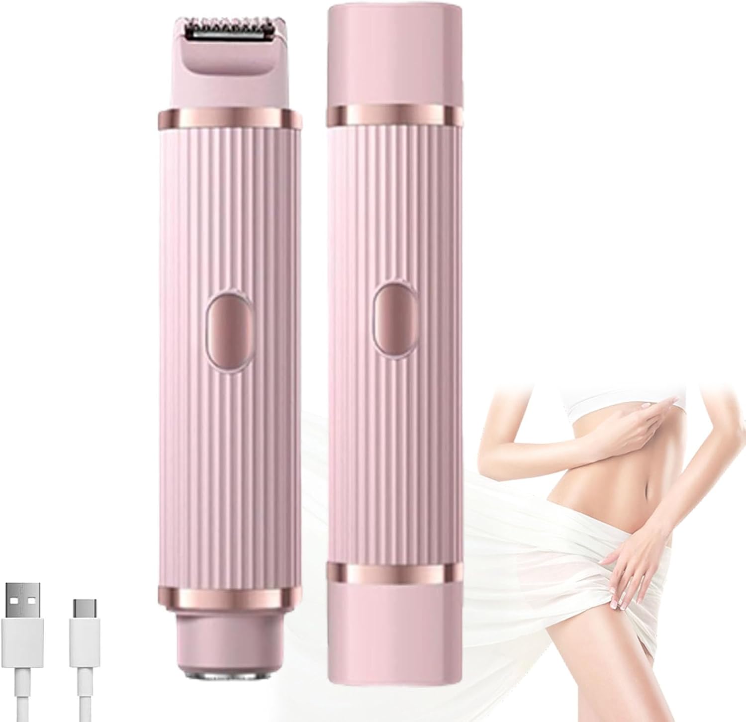 Épilateur Électrique Double Tête Blawless Rechargeable USB