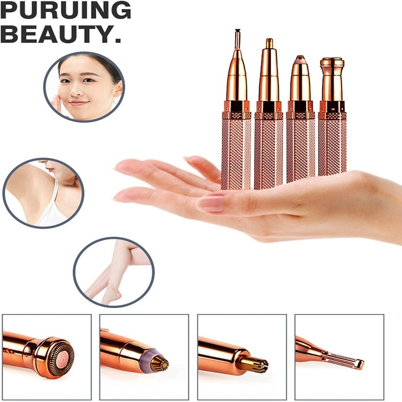 Epilateur 4 en 1 Femme Tunisie - Vue 3 Kadowet Tunisie