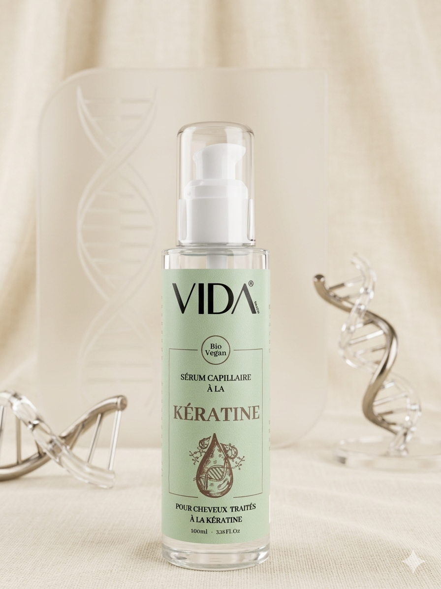 Sérum Capillaire à la Kératine VIDA – 100 ml